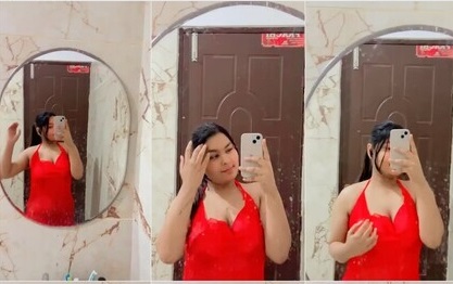 Cute Chubby Girl Showing Boobs