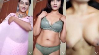 Beautiful Indian Bhabhi Nude Boobs