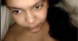 Cute Face Girl Riding on BF Dick