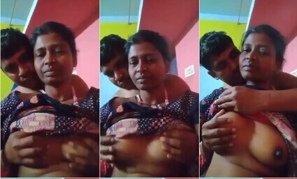 Desi Married Couple Having Fun