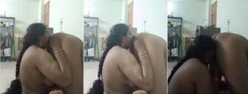 Indian Aunty Rimjob
