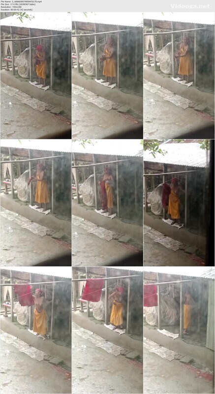 Bangladeshi Village Bhabi Nude Screctly Captured By Neighbor