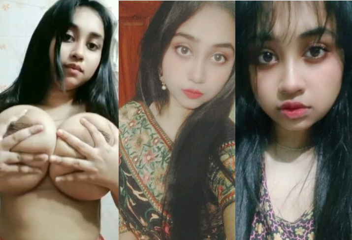 Beautiful Huge Booby Bengali Girl Playing with her Watermelon Showing her Meaty Pussy Fungering Hard Too Much Cum Loud Moaning Nude