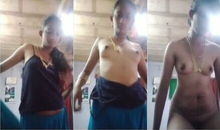 Desi Slim Gf Removing Dress Showing Boobs And Pussy