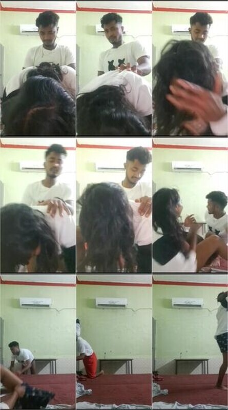 Indian Girl Quick DoggyStyle Fucking with Cousin Brother But Suddenly Someone Came and They Quick Wear Clothes Don’t Miss