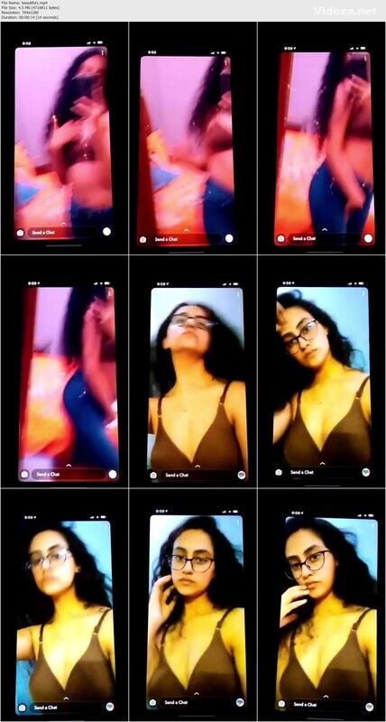 Sexy Figure Gf Showing & Rubbing Pussy For Lover