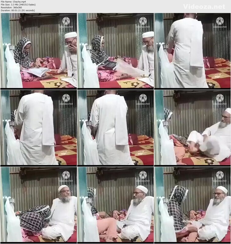 Village Chachi Giving Quick Blowjob To Chacha