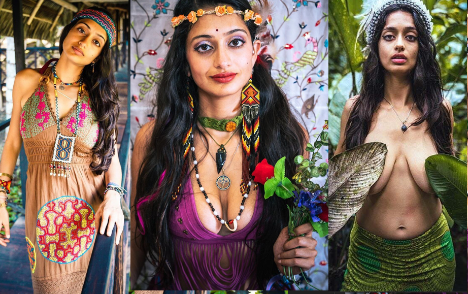 Indian Model Going Bali for Nude Photoshoot & She Shares Experience When Shy Lying Fully on Bed & her Maid Cleaning Room Nude