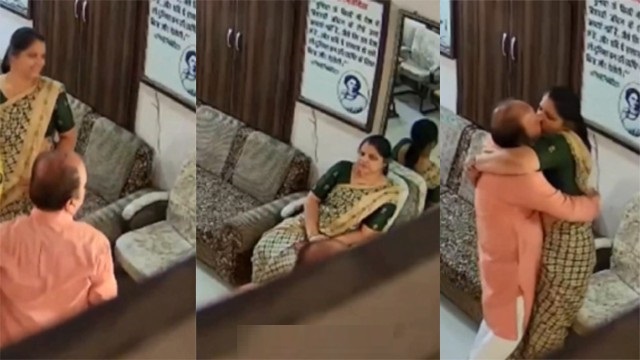 Trending in News Horny Teacher Giving Blowjob to Principal in his Cabin Kissing Boobs Pressing 💦Caught on Camera Latest Most Exclusive Viral Total 3 VIDEO’S💦