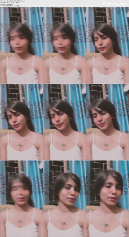 Beautiful Horny Gf Showing & Pressing Boobs