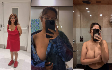 Beautiful Indian Girl Showing Boobs Giving Blowjob Pussy Fingered by Boyfriend in OYO