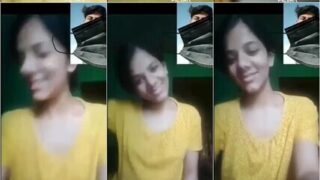 Beautiful Shy Gf Showing Big Boobs On VC