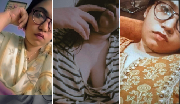 Chubby Girl Showing her Big Boobs And Rubbing her Meaty Pussy