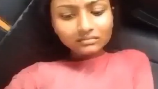 Desi Girl Fucking with Boyfriend in Car During Period and Talking