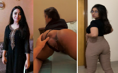 Extremely Beautiful Sexy Dusky Girl Elma Showing Fully Nude Rubbing Pussy Nude