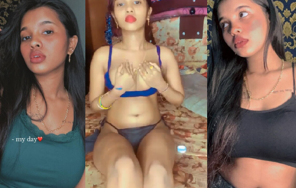 Extremely Sexy Indian Instagram Influencer Nidhi Joshi Full NUDE Playing with Boobs Teasing Ass Pussy