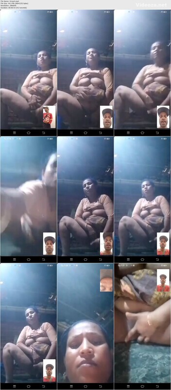 Horny Village Bhabhi Fingering On VC