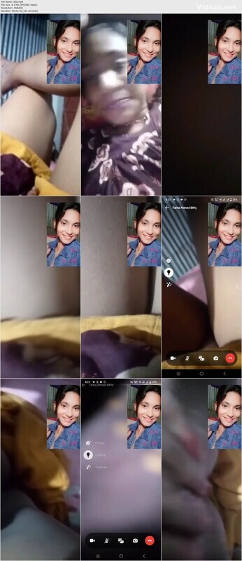 Horny Village Girl Rubbing Wet Pussy On VC