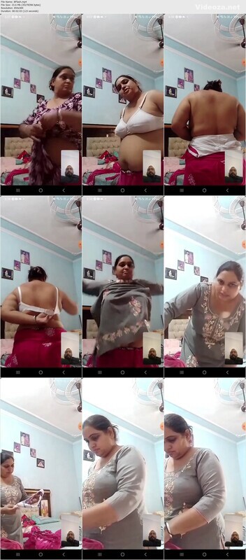 Thick Figure Bhabhi Showing Big Boobs