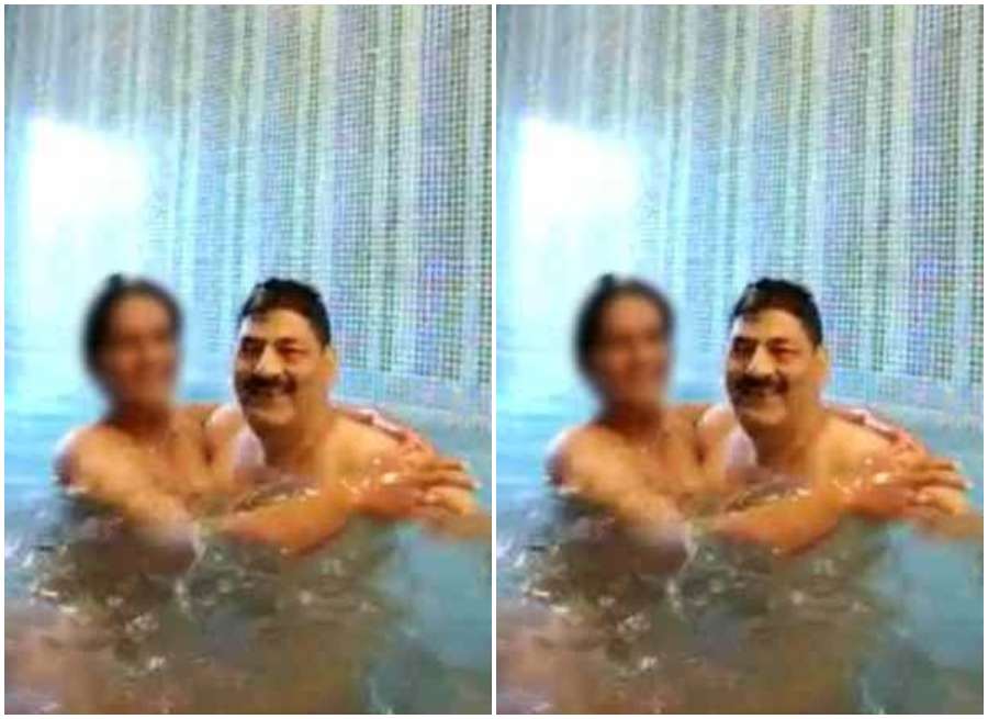 Most Viral Indian DSP Enjoying with Lady in Bathroom with her Son
