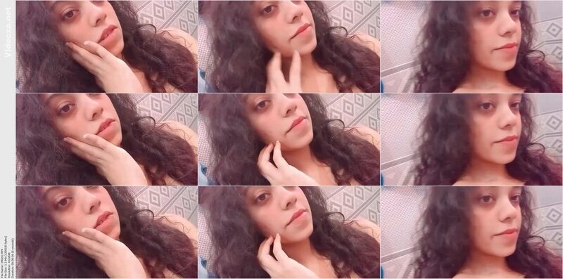 Beautiful Horny Girl Showing Pressing Boobs