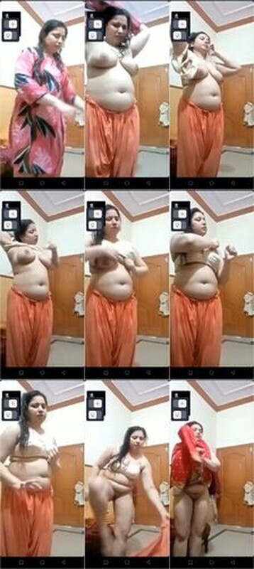 Big Booby Cheater Bhabhi Changing Dress Fingering On VC