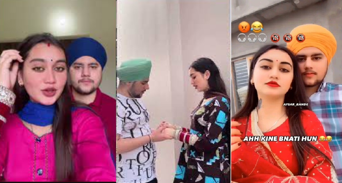 Extremely Beautiful Punjabi TikToker Sucking Boyfriend Dick in Car After Video Getting Viral They Get Married