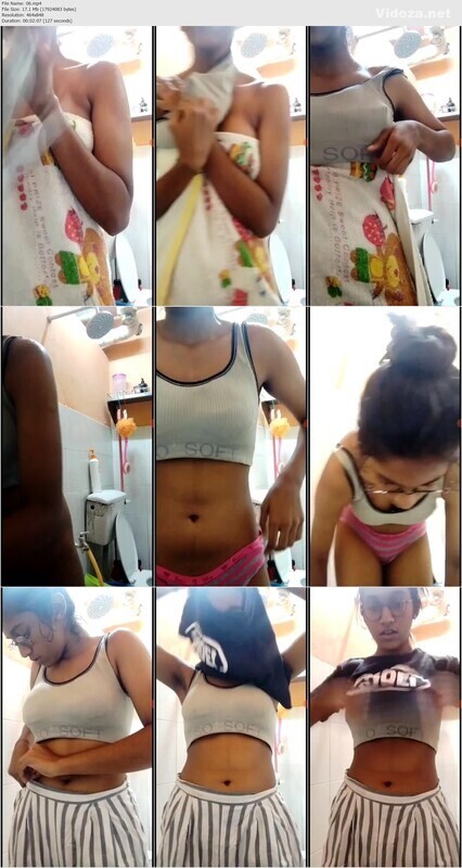 Tamil Sexy Babe Dress Changing Showing Fingering