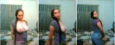 Sexy Girl Showing Boobs