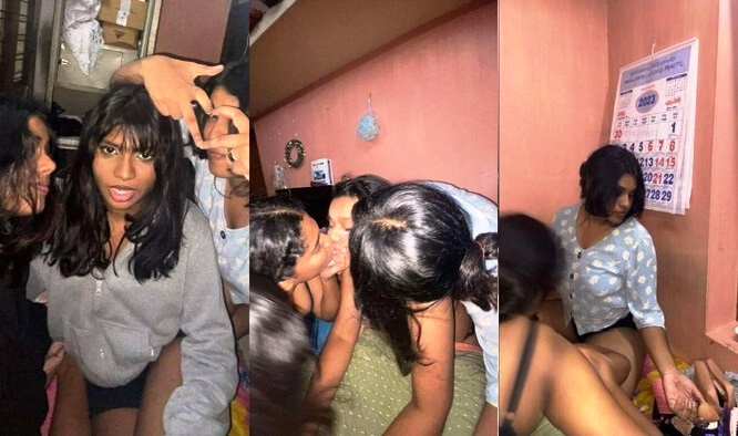 Mallu College Lesbian Best Friends Fully Nude Kissing Boobs Sucking Pussy Rubbing Riding on Friend Dick Both Friends Fully Nude Laying Down on Bed Guy Spank On Ass& her Best Friends Recording Video