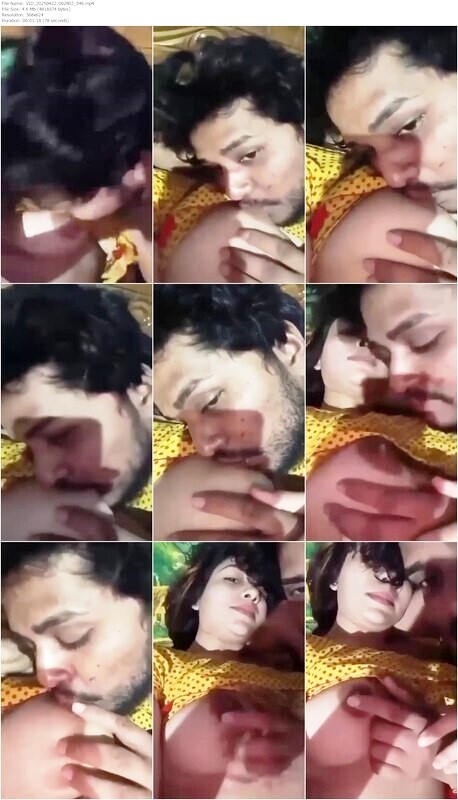 Beautiful Girl Boobs Sucked By Boyfriend