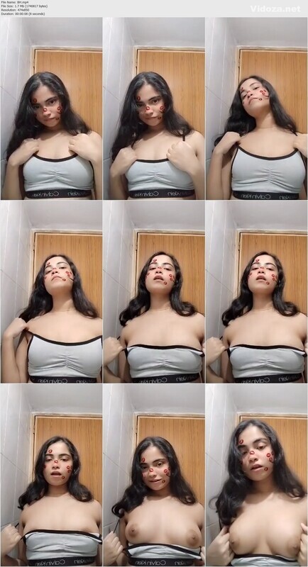 Beautiful Horny Girl Showing Boobs