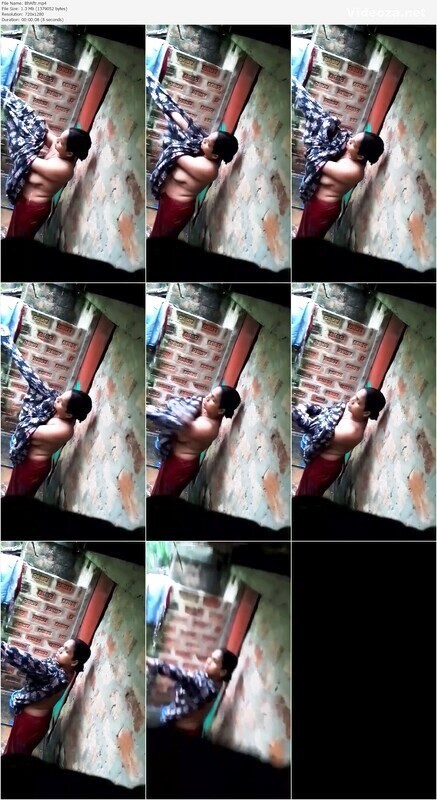 Bhabhi After Bath Wearing Clothes Secretly Recorded