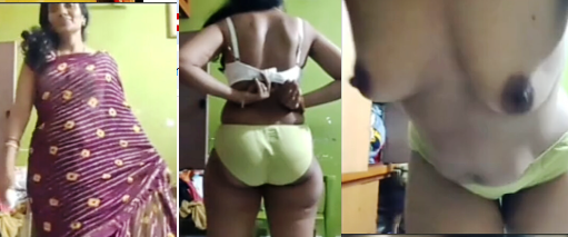 Desi Bhabhi Undress Showing Nude Body Fingering On VC