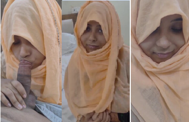 Hijabi Bhabhi Sucking Lover Dick Taking Cum In Her Mouth