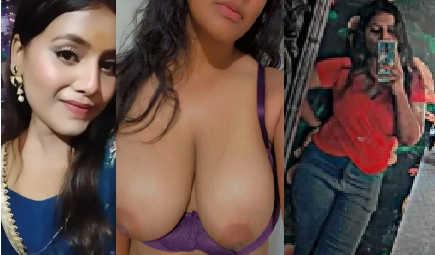 Horny Girl Playing With Her Big Boobies