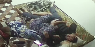 Indian Married Couple Fucking in Midnight CCTV Cam Recorded