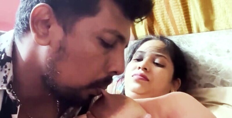 Sexy Bhabhi Giving Blowjob Riding On Husband Dick