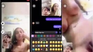 Shy Cute Babe First Time Showing For Boyfriend On VC