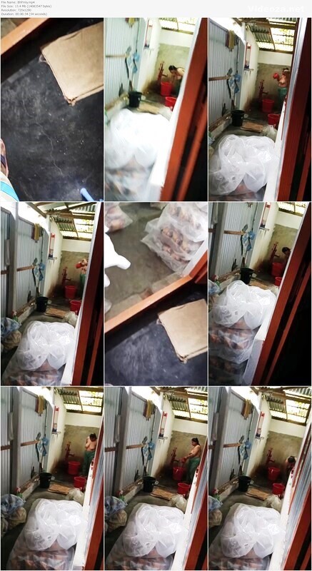 Village Bhabhi Bathing Secretly Recorded By Devar Almost Caught