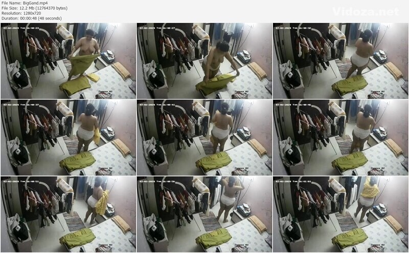 Big Ass Wife Changing Dress