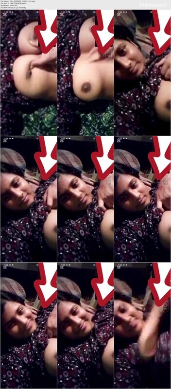 Cute Girl Showing Her Boobs