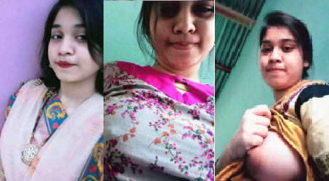 Cute Girl Showing Playing With Her Boobies