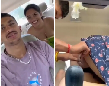 Naughty Young College Couple Fucking in Car Loud Moaning Saying ” Kartik Lag Rahi Hai Aah…..BahanCh*d” Don’t Miss