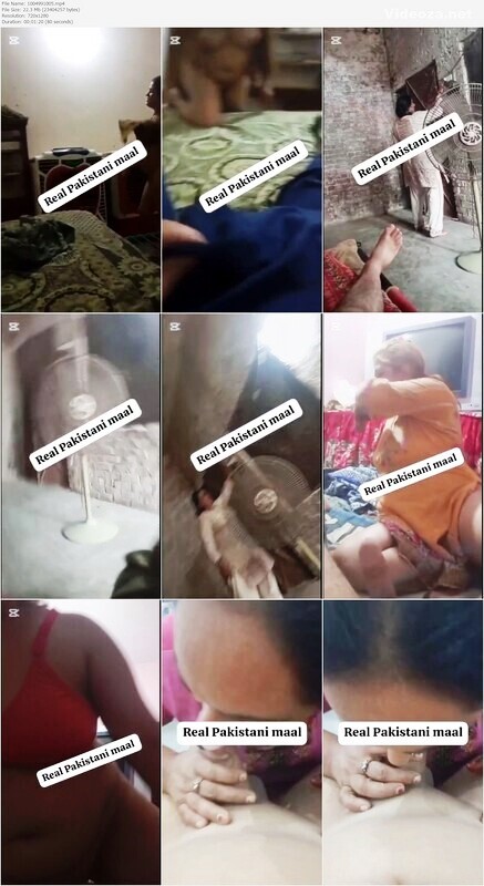 Pakistani Cheater Mature Wife Giving Blowjob To Lover