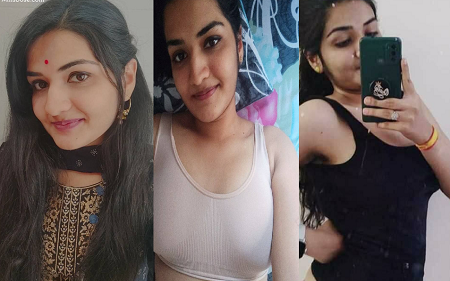 Very Beautiful Innocent Face Girl Stripping Fully Nude Showing her Curvy Figure with Naughty Expression Riding on Boyfriend Dick Fucking Pic’s+Video’s