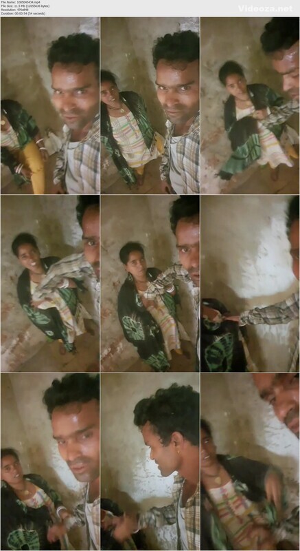 Village Couple Outdoor Fucking