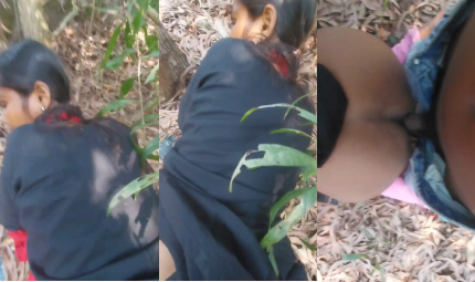 Young Girl Outdoor Hard Doggy Style Fucking