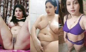 Beautiful Horny Wife Showing Fully Nude Fingering Her Pussy