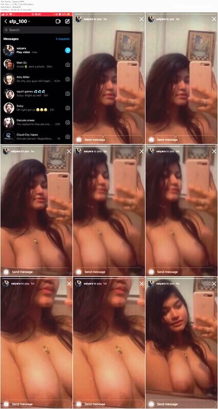 Beautiful Snapchat Girl Showing